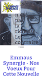 Mobile Screenshot of emmaus-synergie.com